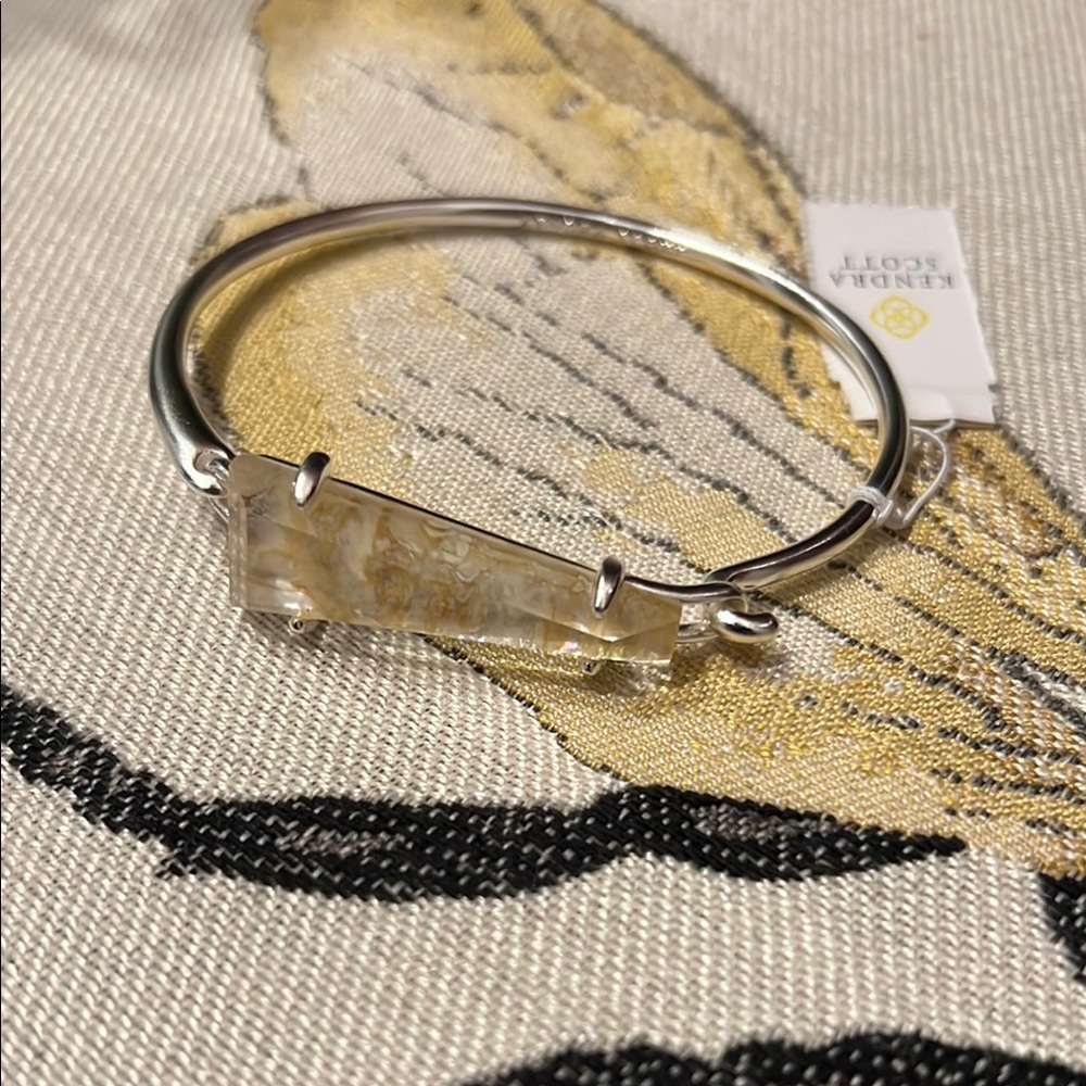 Kendra Scott Collins Cuff Silver Bracelet